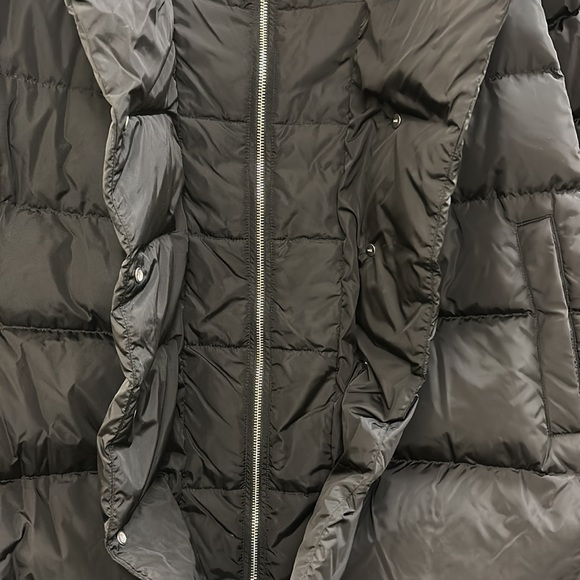 🔥🔥🔥ADD Black Puffer Hooded Down Jacket Coat Size 2 - Picture 8 of 13